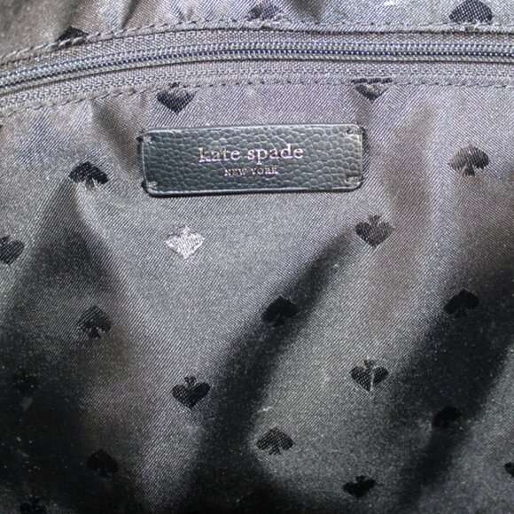 Kate Spade New York Floral Nylon Backpack Black Multicolor main image 5